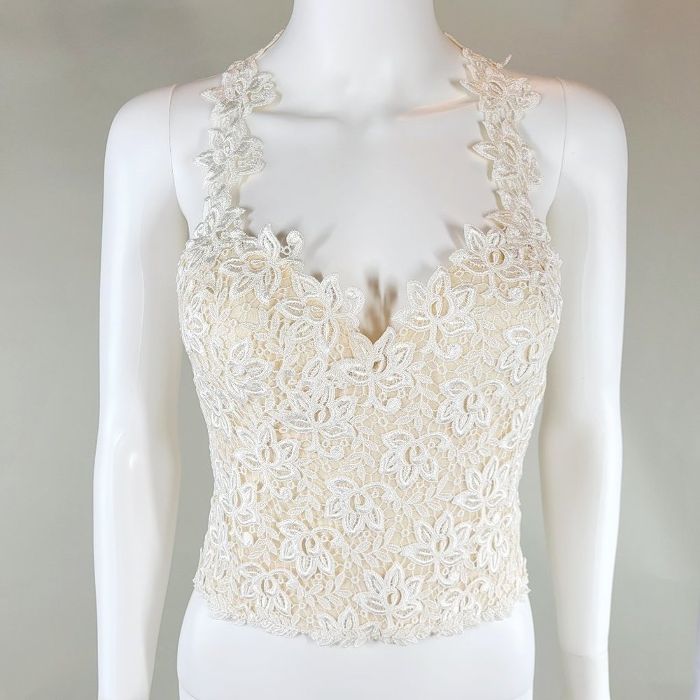 Only Love by Helena Stuart Lace Bra Top